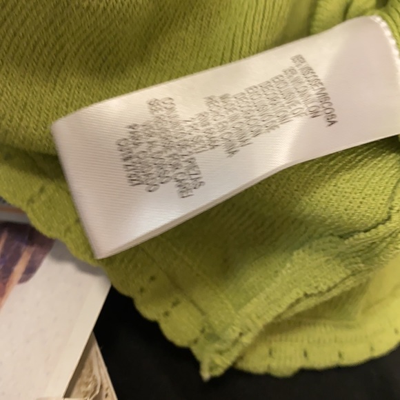 Sandra Darren Sequenced Crop cardigan sz. 16 - Picture 3 of 3